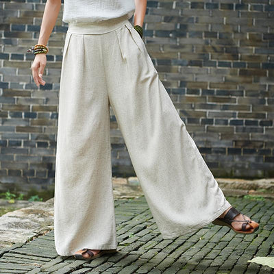 Casual Yoga Style Wide Leg Pants 2019 April New 