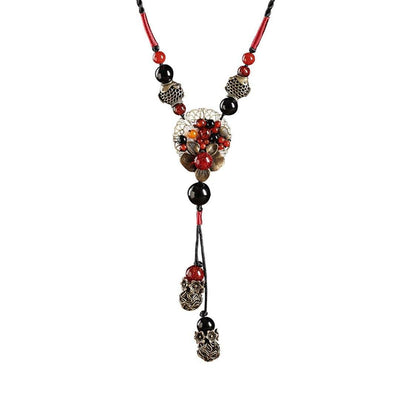 Chain Simple Women Pendant Ornaments Accessories Ethnic Style Necklace Fashion