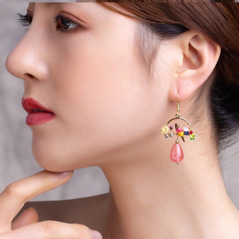 Chinese Ancient Ethnic Jewelry Retro Earrings ACCESSORIES 