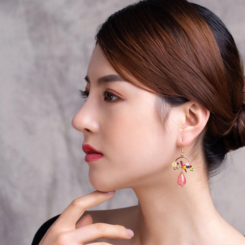 Chinese Ancient Ethnic Jewelry Retro Earrings ACCESSORIES 