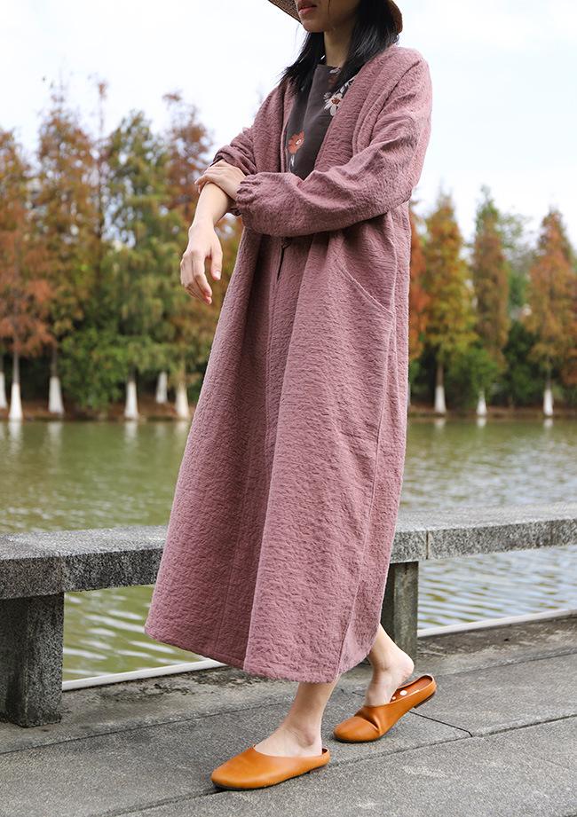 Chinese Style Loose Long-sleeved Spring And Autumn Coat Windbreaker Cardigan OCT 