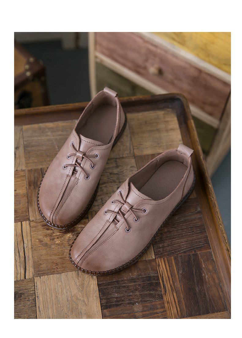 Comfortable Tendon Soft Sole Leather Women's Shoes