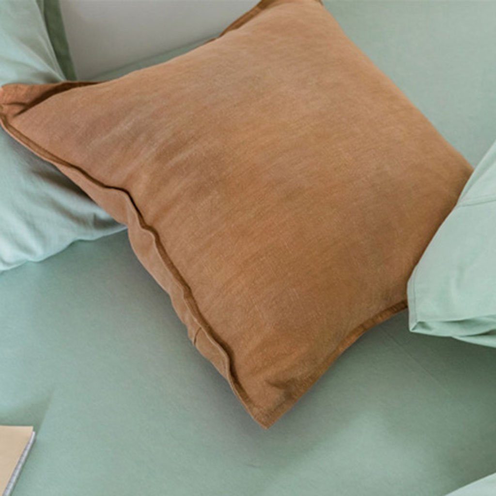 Cotton Linen Backrest Pillow Cushion Pillowcase