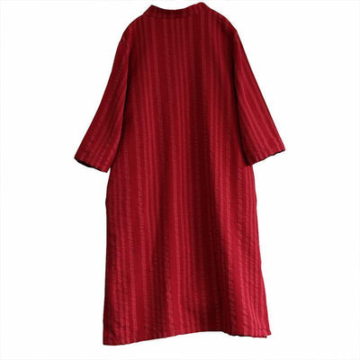 Cotton Linen Summer Retro Chinese Style Dress