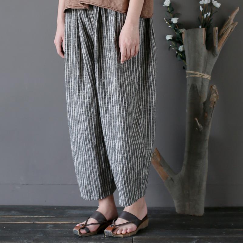 Cotton Linen Trousers Large Size Harem Hants For Women 2019 April New 