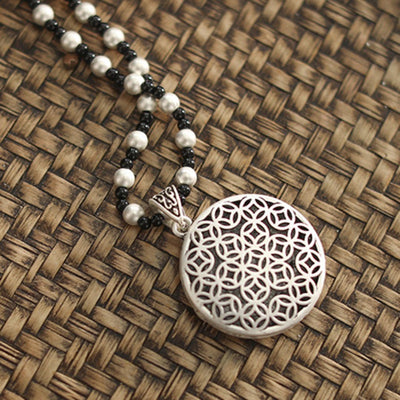 Ethnic style With Imitation Silver Pendant For Necklaces