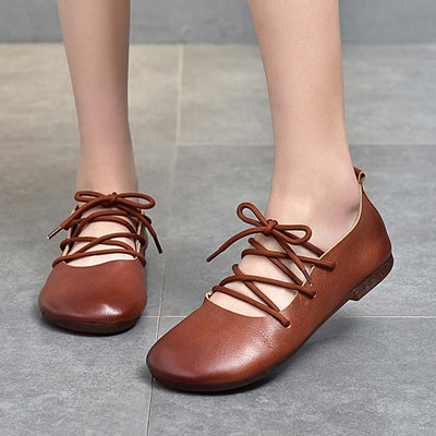 Genuine Leather Women's Comfortable Shoes April 2021 New-Arrival 