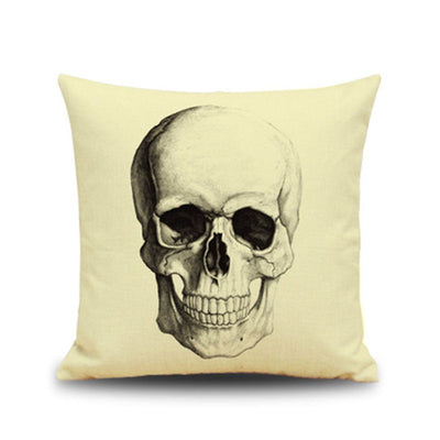 Halloween Gifts Linen Cushion Festive Personality Pillow Pillowcase