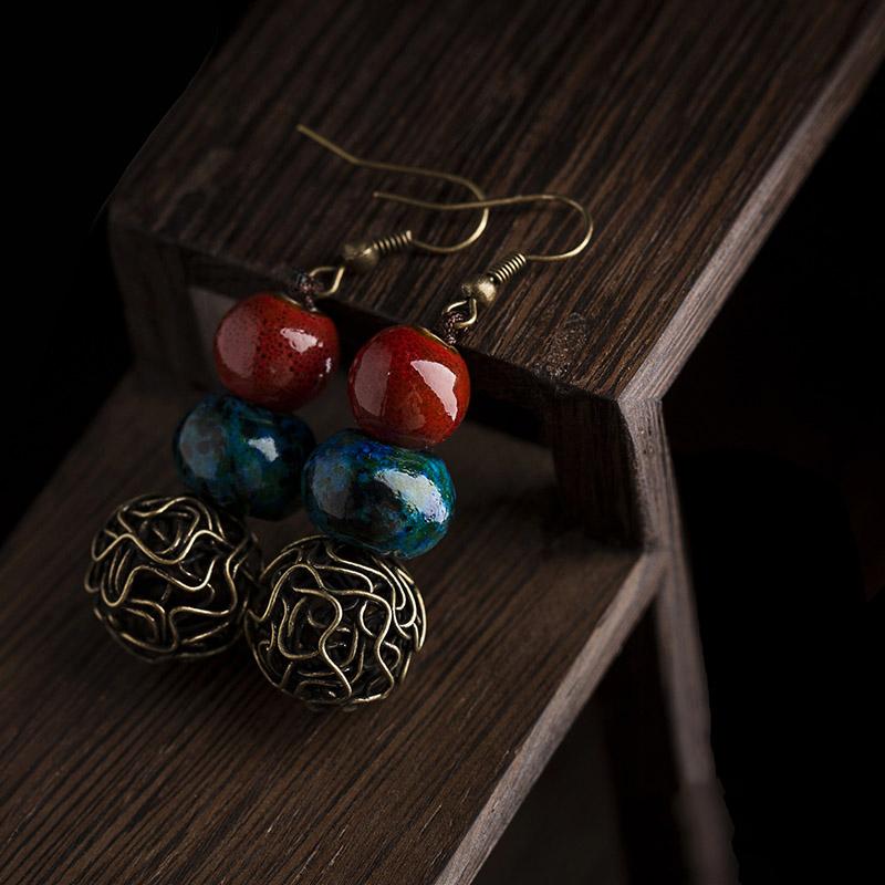 Handmade Jewelry Ethnic Style Women's Earrings
