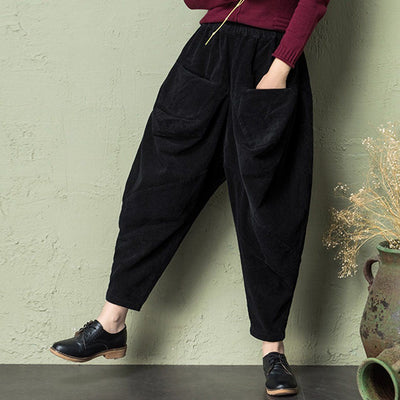 Harem Pants With Ruched Detail 2019 November New 