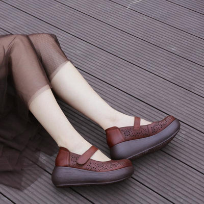 Hollow Summer Handmade Wedges Casual Shoes 2019 April New 