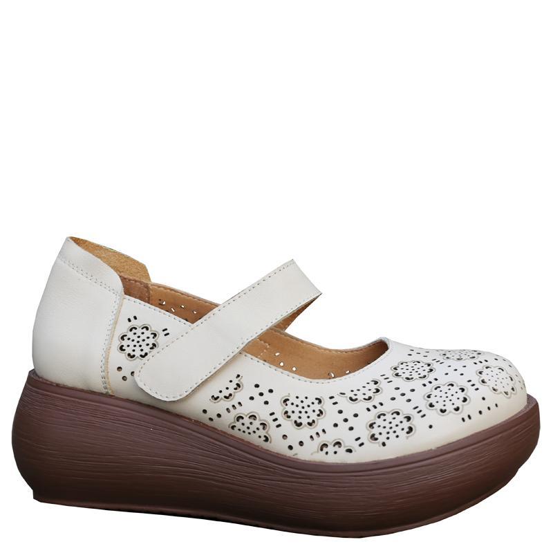 Hollow Summer Handmade Wedges Casual Shoes – Babakud