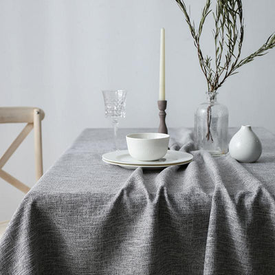 Japanese Style Living Room Accessories Cotton Linen Tablecloth ACCESSORIES 