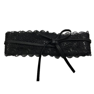 Lace Wide Retro Literary Daily Belt