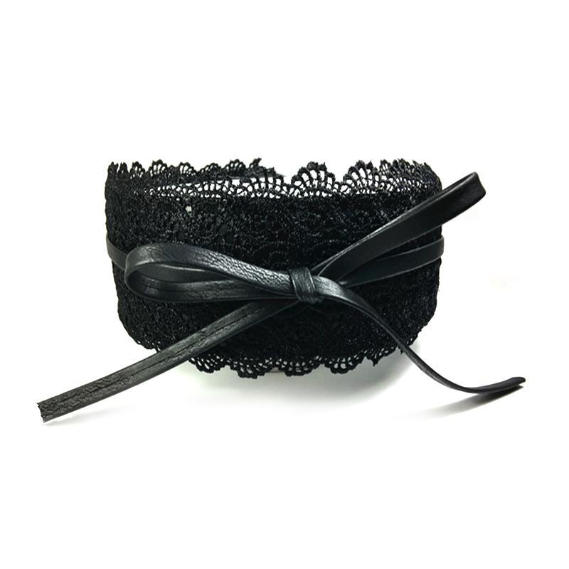 Lace Wide Retro Literary Daily Belt