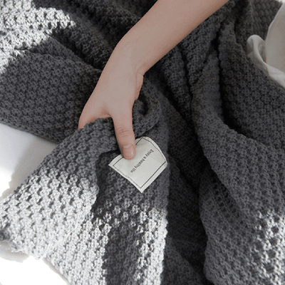 Nordic Style Leisure Knitted Sofa Blanket