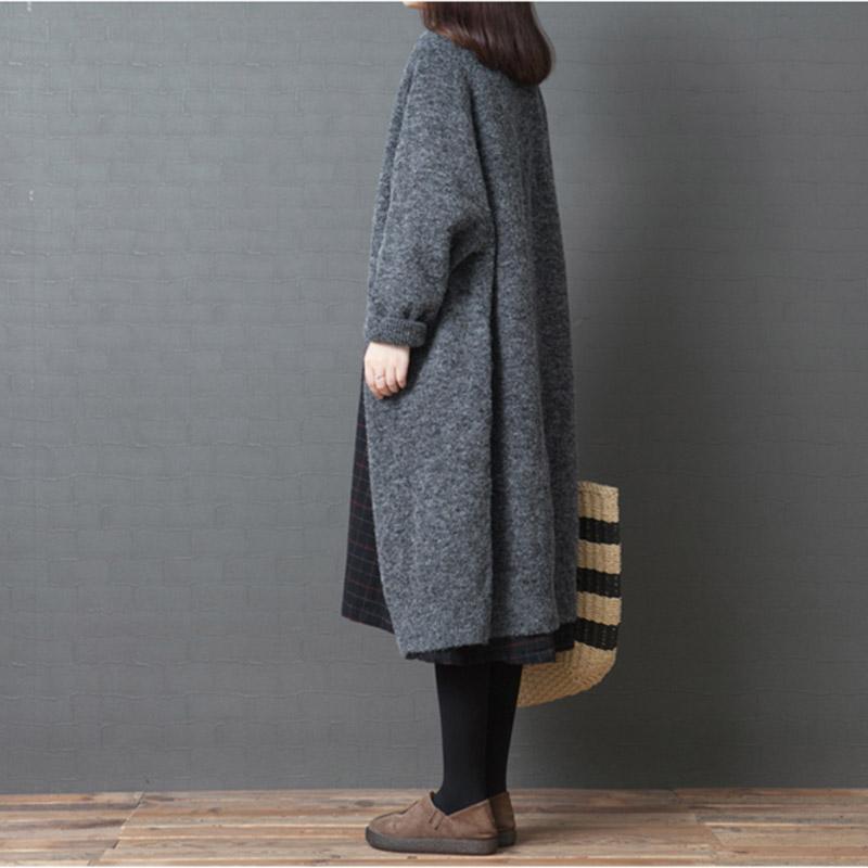 Over the knee Winter Loose Knit Sweater Cardigan