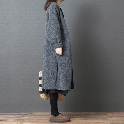 Over the knee Winter Loose Knit Sweater Cardigan