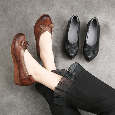 Retro Soft Sole Leather Comfortable Casual Shoes Aug 2021 New-Arrival 