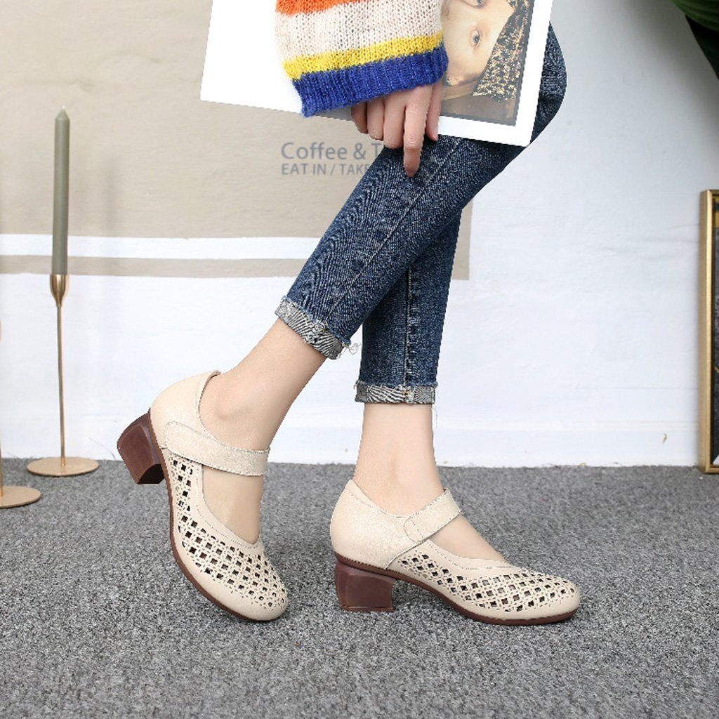 Soft-Soled Retro Handmade Women's Sandals