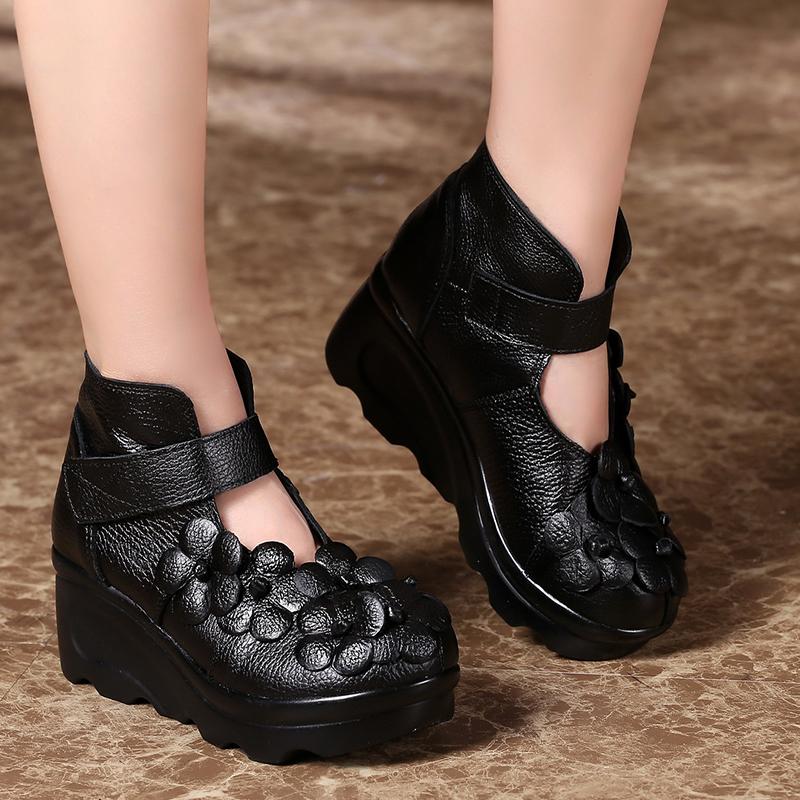 Spring And Autumn Chinese National Style Women's Boots