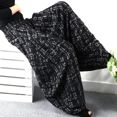 Spring Plus Size Cotton Ankle Length Elastic Waist Pants 2019 March New 