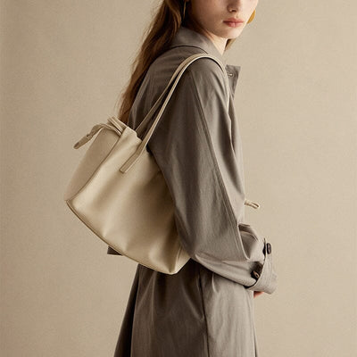 Stylish Minimalist Soft Leather Shoulder Bag Jul 2023 New Arrival 