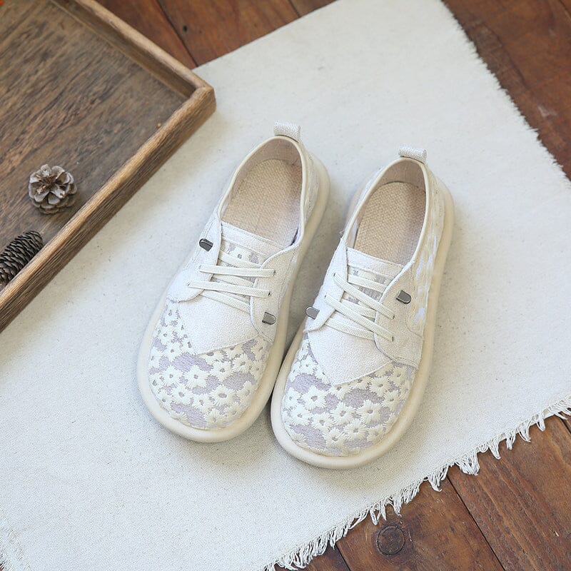 Summer Breathable Canvas Soft Casual Shoes