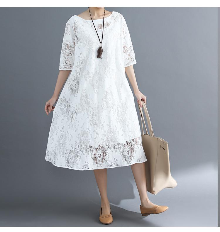 Summer Fairy Loose Lace Dress
