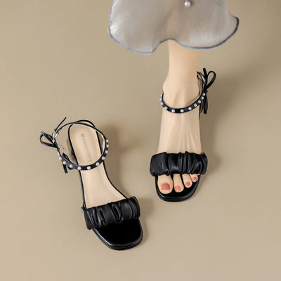 Summer Fashion Casual Soft Chunky Heel Sandals