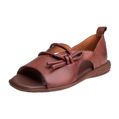 Summer Leather Vintage Handmade Flat Casual Sandals