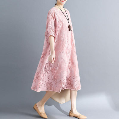 Summer Loose Lace Two-piece Dress April 2021 New-Arrival 