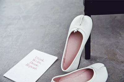 Summer New Retro Leather Soft Bottom Shoes