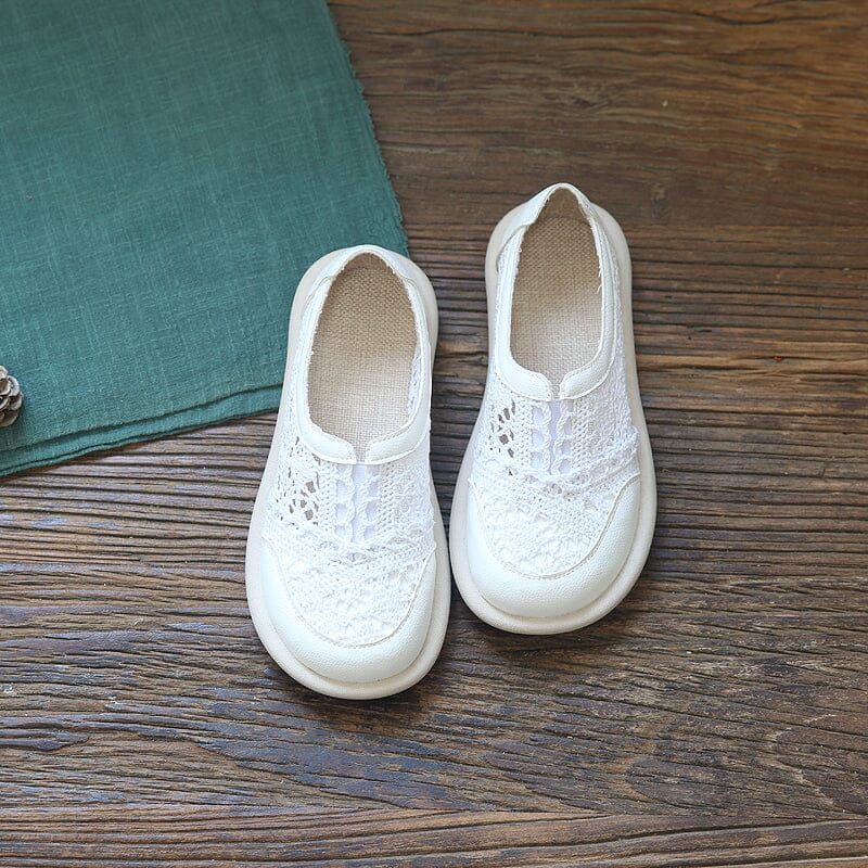 Summer Retro Canvas Soft Flat Casual Shoes