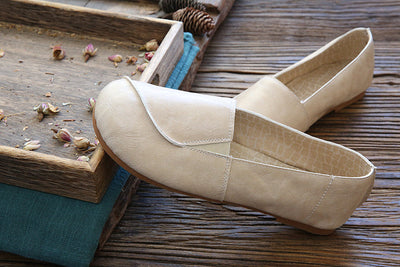 Summer Retro Flat Handmade Casual Shoes For Women