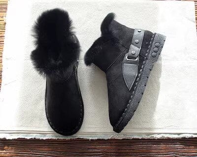 Super Warm Fur Winter Snow Boots