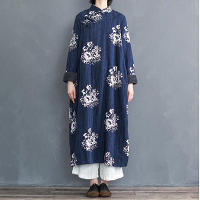 Thickened Disc Button Dress Nov 2020-New Arrival 