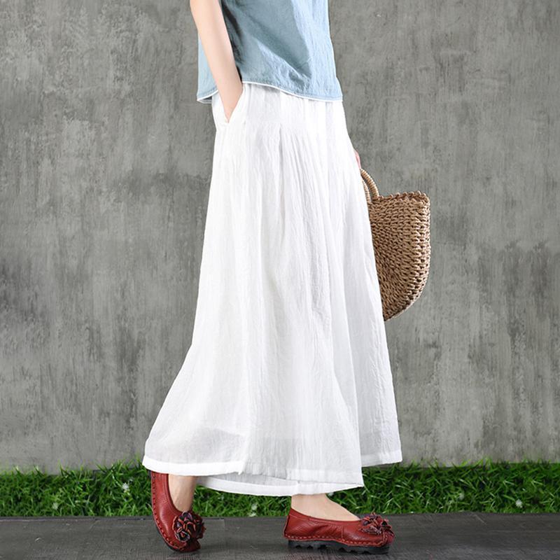 Thin Linen Summer Ankle Length Pants 2019 March New 
