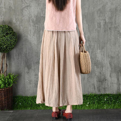 Thin Linen Summer Ankle Length Pants 2019 March New 
