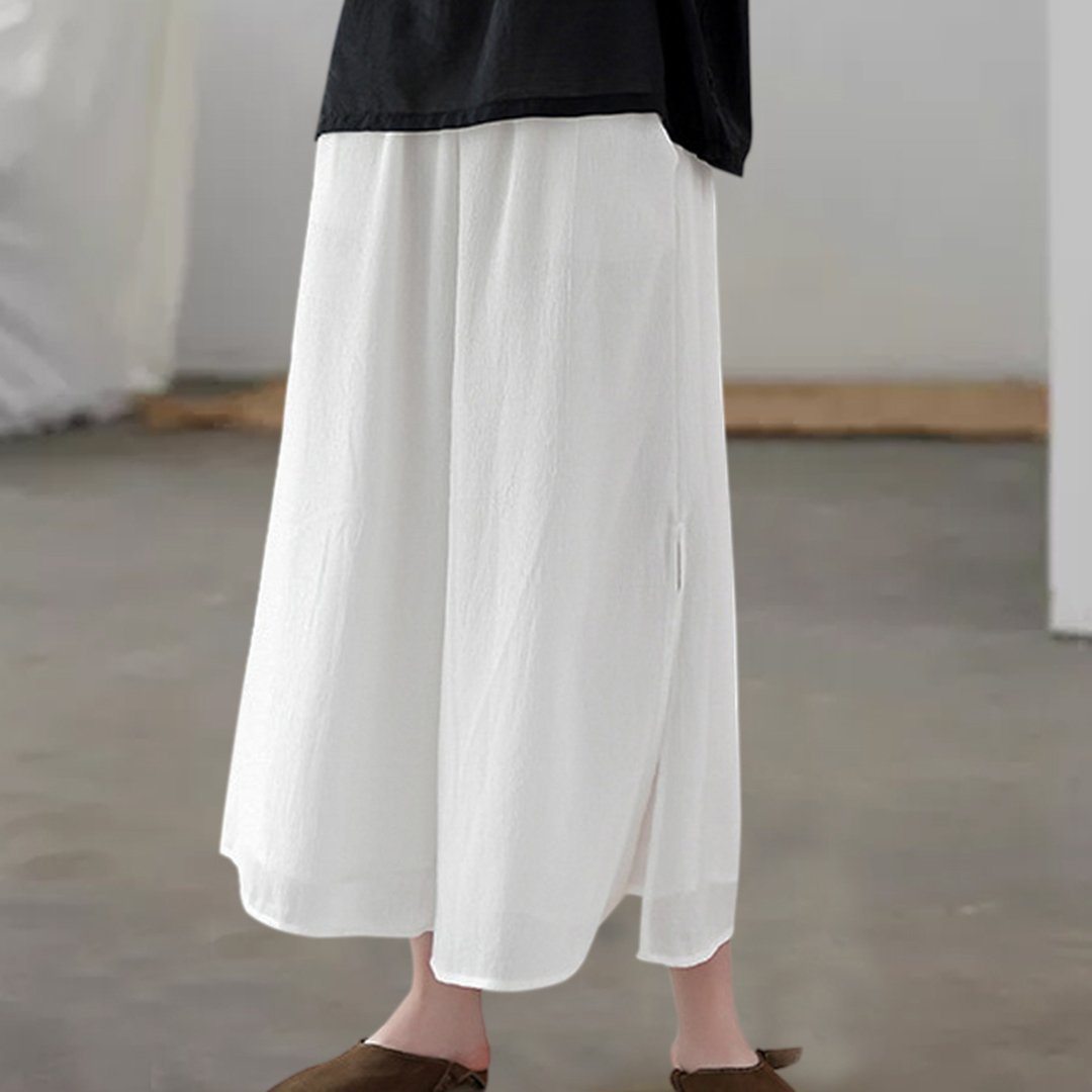 Tiered Chiffon Pants For Summer Outfits May 2020-New Arrival 