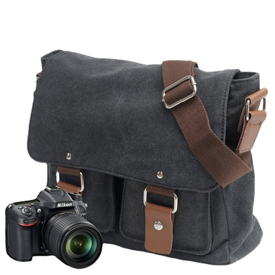Vintage Shock-Resistant Shoulder Camera Bag Apr 2022 New Arrival 