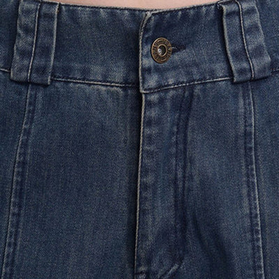 Washed Bloomers Jeans