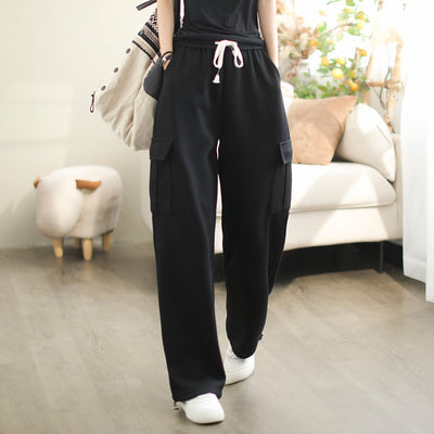 Women Autumn Solid Fashion Casual Pants Oct 2023 New Arrival 