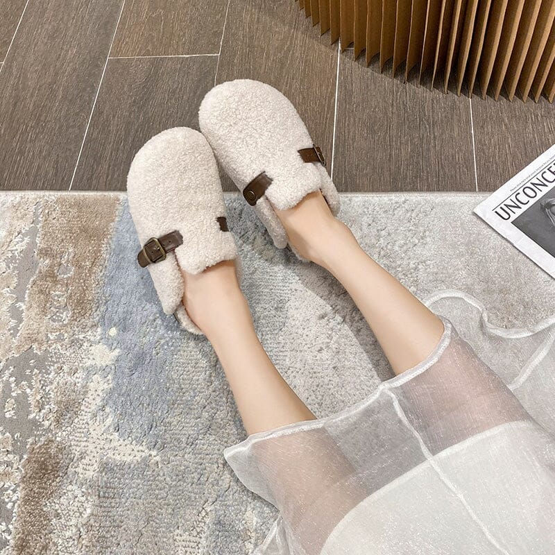 Women Casual Fashion Suede Flat Slippers Nov 2022 New Arrival 