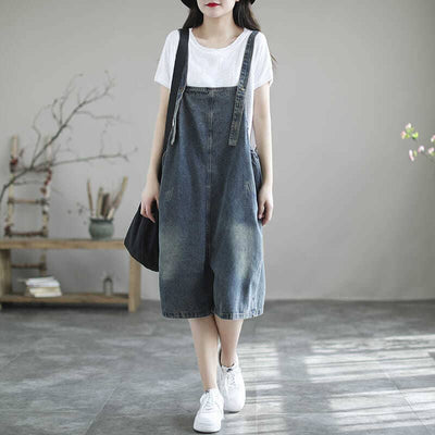 Women Fashion Casual Loose Summer Jumpsuit