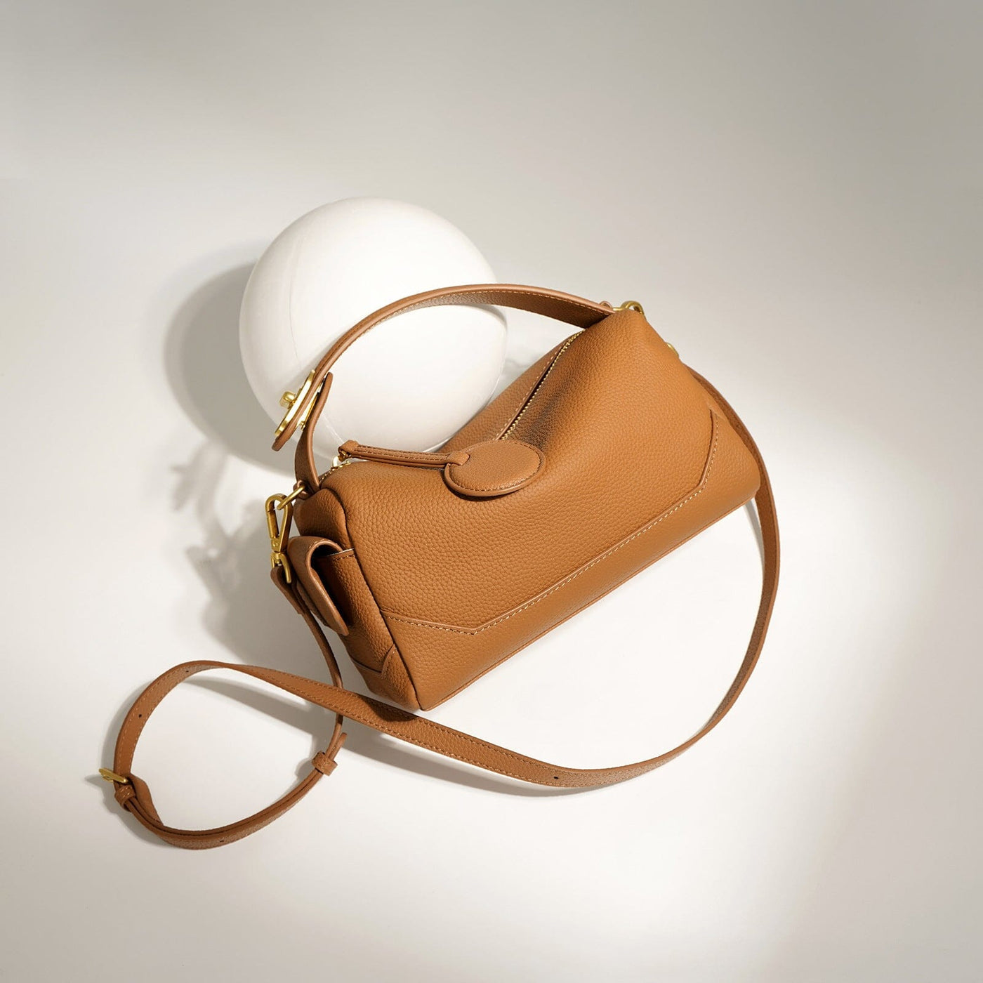 Women Fashion Casual Minimalist Leather Shoulder Bag