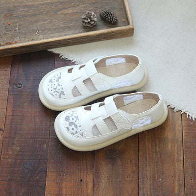 Women Retro Hollow Breathable Casual Sandals