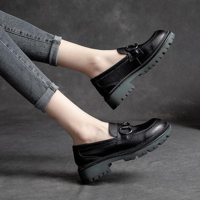 Women Retro Leather Marten Casual Shoes July 2021 New-Arrival 