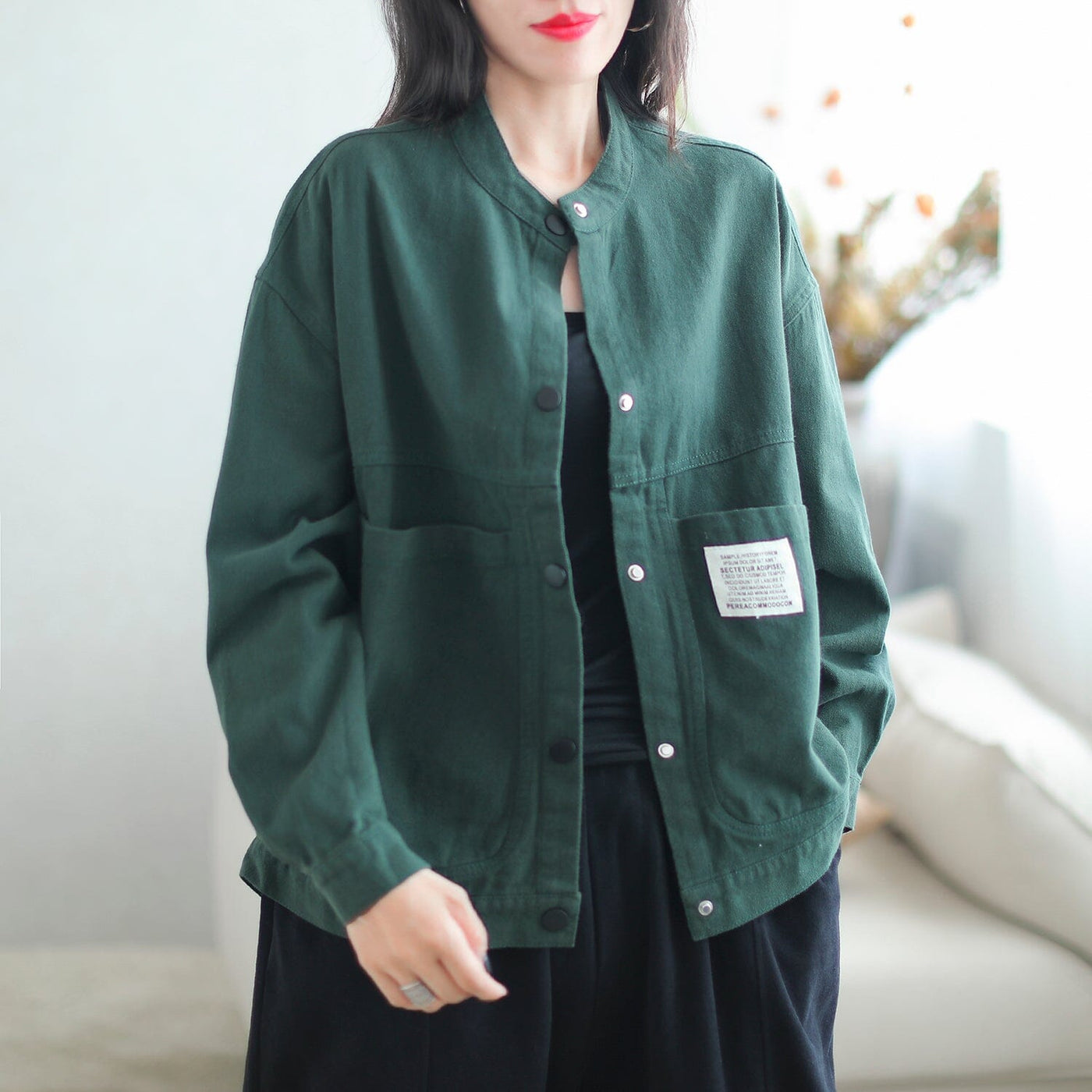 Women Stylish Casual Fashion Loose Jacket