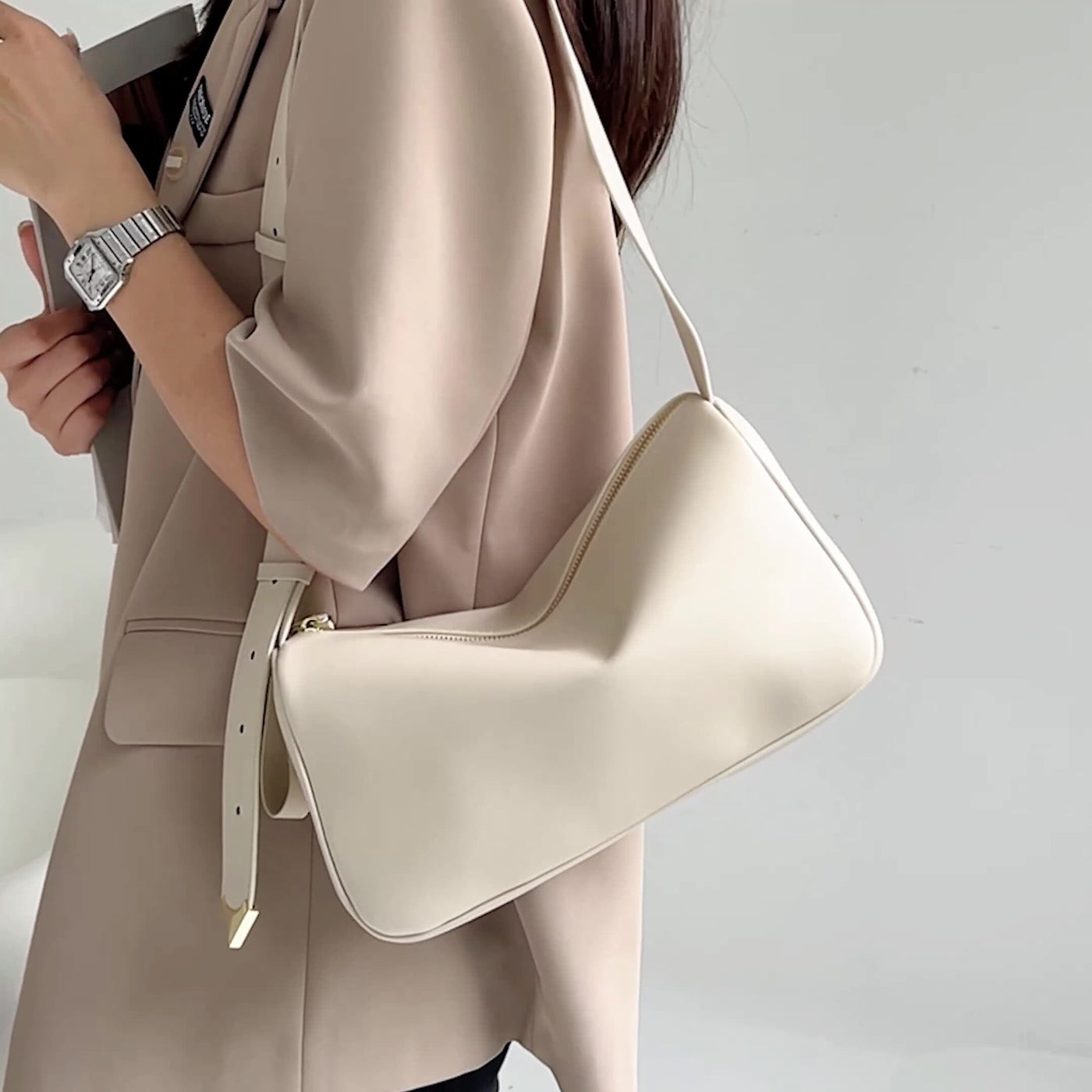 Women Stylish Cowhide Soft Shoulder Bag